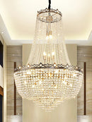 DecorBites™ Crystal LED Chandelier for Living & Dining Room Luxury