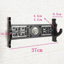 Wall Katana Support Sword Holder Wooden Wall Mount Multi-layer Stand Umbrella Rapier Shelf Display Support Weapon Bracket Holder