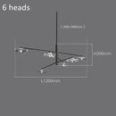 DecorBites™ Lotus Leaf Glass Iron Chandelier for Bedroom Living Room Hall Lighting