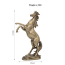 Abstract Gold Resin Statue Handicraft for Living Room, Office Desk Decor - DecorBites™
