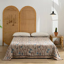 DecorBites™ Cotton Throw Blanket - Retro Chinese Style Quilt & Sofa Cover