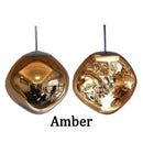 DecorBites™ Lava Glass LED Chandelier Pendant Light Modern Indoor Hanging Lamp for Home Decor
