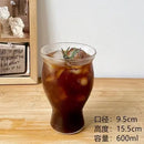 DecorBites™ Heat-resistant Glass Cafe Coffee Cup for Iced Latte Americano Juice Drink