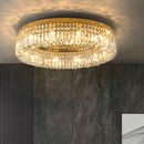DecorBites™ Crystal Gold Ceiling Light for Dining Room, LED Chandeliers Living Room Decoration