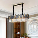 DecorBites™ Crystal LED Chandelier with Remote Control for Home Living Room Kitchen Lighting