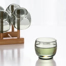 DecorBites™ Glass Tea Cup Set for Chinese Kung Fu Tea, Heat Resistant & Thicken Glass