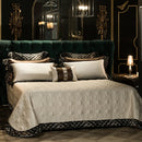 DecorBites™ 200S Embroidery Egyptian Cotton Bedding Set - Queen King Linens