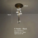 DecorBites™ LED Bubble Chandelier Clear Glass Ball Pendant Lamp for Dining Room & Bar
