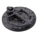 Decorative Zinc Alloy Door Knocker DIY Black Anchor Design Simple Style for Door