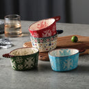 DecorBites™ Japanese Style Hand-painted Seasoning Dishes & Soy Sauce Bowls