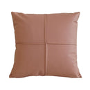 DecorBites™ Ivory Leather Pillow Cover 45x45cm for Home Decoration