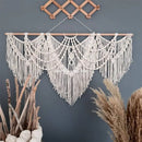 DecorBites™ Large Macrame Bohemian Tapestry Wall Hanging for Boho Decor in Living Room