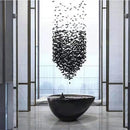 DecorBites™ Crystal LED Chandelier: Luxury Staircase & Hallway Lighting Fixture