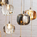 DecorBites™ Crystal LED Chandelier for Home Decoration and Modern Lighting