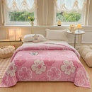 DecorBites™ Dinosaur Patterns Snowflake Velvet Blanket in Various Sizes for Home/Office
