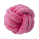 DecorBites™ Knot Ball Short Plush Throw Pillow for Home Décor and Comfort