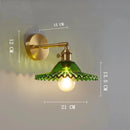DecorBites™ Clear Glass LED Wall Light Copper Pull Chain Switch Modern Wandlamp