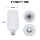 DecorBites™ LED Flame Light Bulb 4 Modes Party Flame Effect Light for KTV Festival Garden Decor