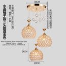 DecorBites™ Crystal Gold Ceiling Chandelier | Modern LED Luxury Lighting for Hall