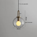 DecorBites™ Glass Ball LED Pendant Light - Modern Hanging Lights for Home, Restaurant, Cafe