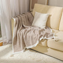 DecorBites™ Ethnic Geometry Knitted Blanket - Cozy Home Decor & Sofa Cover