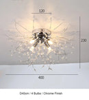 DecorBites™ Dandelion Chandelier LED Pendant Lamp for Dining Room Bedroom Shops