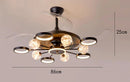 DecorBites™ Kids Bedroom Ceiling Fan with Remote Control & LED Light