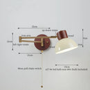 DecorBites™ Creamy Iron LED Wall Lamp Bedroom Living Room Bathroom Mirror Stair Light