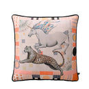 DecorBites™ Circus Horse Print Velvet Cushion Cover in Various Sizes