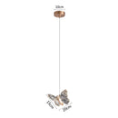 DecorBites™ Crystal Butterfly Pendant Lamps LED Lighting for Home Decor and Luxury Ambiance