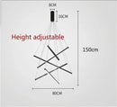 DecorBites™ LED Black Ceiling Chandelier for Kitchen Stair Hall Living Dining Room Fixture