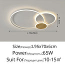 DecorBites™ LED Chandeliers Modern Indoor Lighting Dimmable Luster Fixture for Home Decor