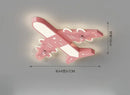 DecorBites™ Kids Room Airplane Ceiling Fan Light Fixture