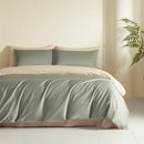 DecorBites™ Egyptian Cotton Bedding Set: Sheet, Pillowcase, Blanket Cover in Queen King Size