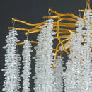 DecorBites™ Crystal Tassel Ceiling Chandelier for Luxurious Home Decor