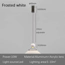 DecorBites™ LED Bedside Lifting Chandelier – Modern Minimalist Nordic Pendant Light for Home Décor