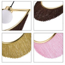 DecorBites™ Coloured Tassel Glass Ball Pendant Light for Boho Minimalist Style Bedroom & Restaurant