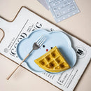 DecorBites™ Cloud Tulip Cartoon Dog Bear Ceramic Dessert Plate Cute Tableware