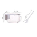 DecorBites™ Kitchen Spice Rack Organizer Set with Seasoning Containers and Spoons