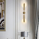 DecorBites™ Gold LED Copper Wall Lamp Sconce for Living Dining Bedroom