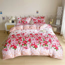 DecorBites™ Leopard Print Soft Bedding Set Duvet Cover Kit - High Quality, Skin Friendly, Comfortable