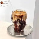 DecorBites™ Heat-Resistant Glass Drinkware Set for Home Bar: Coffee, Wine, Whiskey, Tea, Juice.