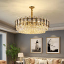 DecorBites™ K9 Crystal Modern Ceiling Chandelier for Living Room Lighting Fixture