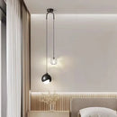 DecorBites™ Crystal Ball Pendant Lights: Modern LED Luxury for Bedroom, Nordic Minimalist Design