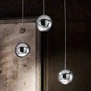 DecorBites™ Gold Chrome Ball Pendant LED Light for Kitchen, Bedroom, Dining Room