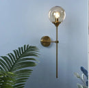 DecorBites™ Gold Glass Wall Lamp LED Indoor Light for Kitchen & Bathroom