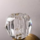 DecorBites™ Crystal Wall Sconce: Modern LED Fixture for Bedroom, Living Room, and Hallway