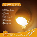 DecorBites™ 360° Rotating Magnet Night Light USB Charging Wall Lamp for Bedroom Closet