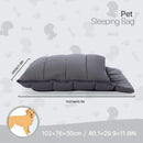 DecorBites™ Cozy Cat Cave Bed, Washable Soft Hideaway for Indoor Cats