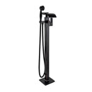 DecorBites™ Black Bronze Bathtub Mixer Faucet | Single Handle Waterfall Tub Fixture